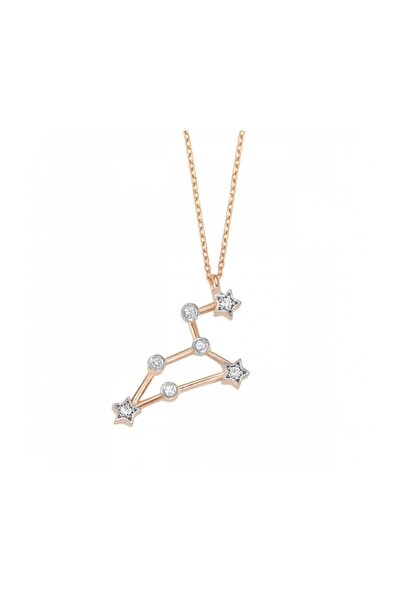 In Love Aslan Burcu Gümüş Kolye Yıldız Haritasına Göre