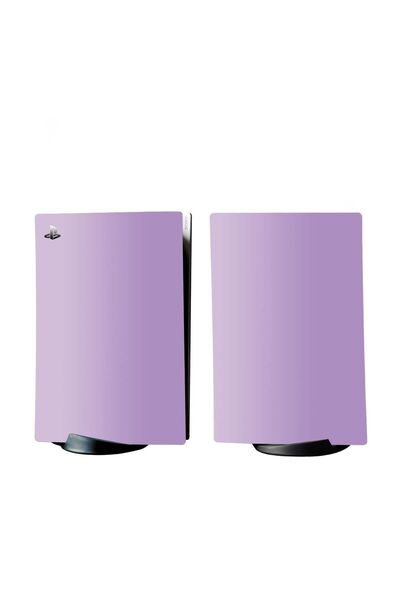 Kt Grup Soft Mor Playstation 5 Standart Disk Edition Sticker Kaplama Seti