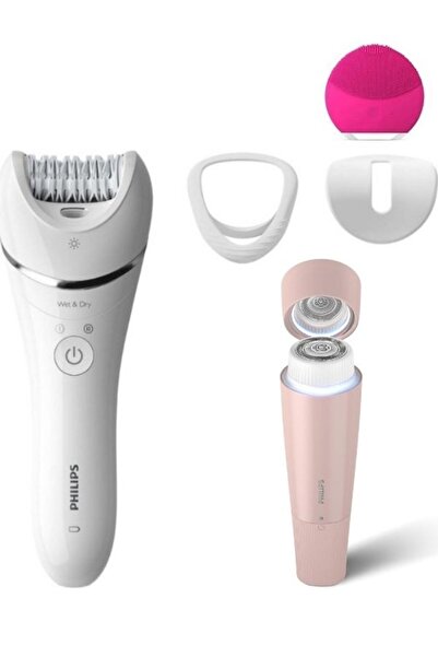 Philips Yeni Bacak Koltuk Altı Epilasyon Aleti Ve Bıyık bölgesi Tüy Kıl Yüz T...
