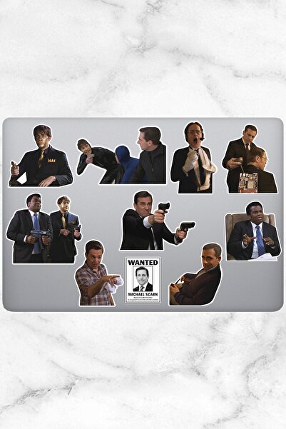 Varonesa Set de autocolante pentru laptop, notebook, tabletă, tematică The Of...