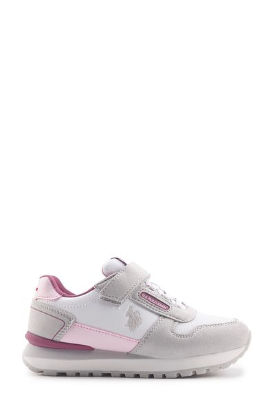 U.S. Polo Assn. WILSON 4FX Girls' Sports Shoes - White