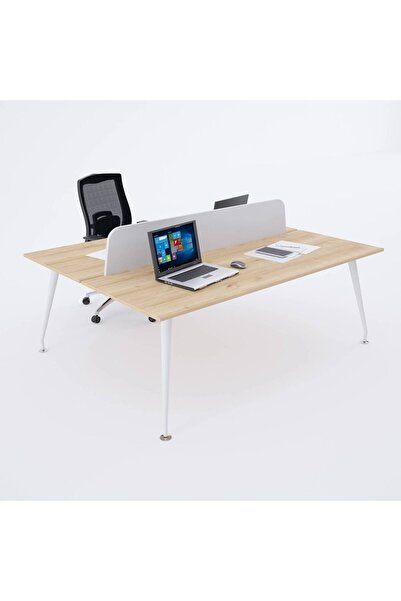 tuundesign İvory İkili Çalışma Masası 160x140
