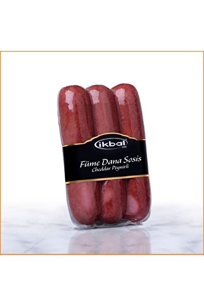 İkbal Füme Dana Sosis Cheddar Peynirli 300 G