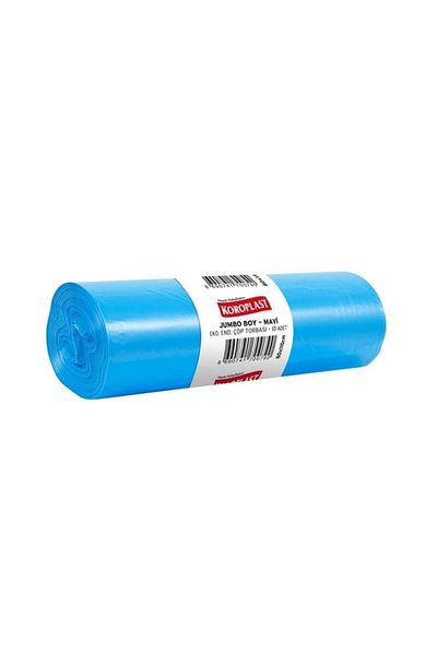 5 Sense Koroplast Eco.industrial Jumbo Size Garbage Bag Blue 10 Pieces 80x110cm Kolide 20pk