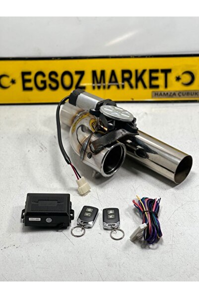 Aemvarex Tek Vanalı Cut Out Egzoz Krom