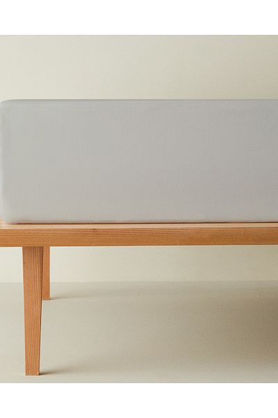 English Home Novella Premium Soft Cotton Gray Single Sheet