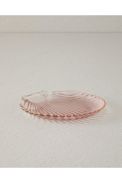 English Home Odes Glass Pink Cookie Holder
