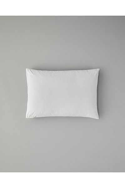 English Home Λευκή Comfort Cotton Liquid Proof στρώματα Μαξιλαροθήκη