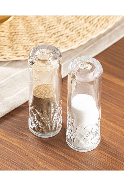 English Home Palle Glass Salt and Pepper Shakers 11 Cm