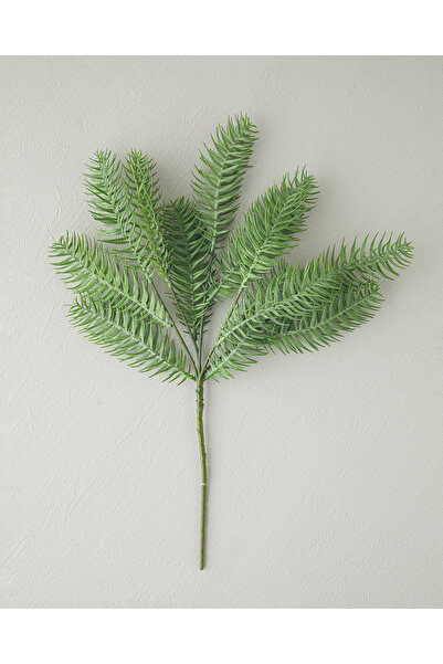 English Home Pine Tek Dal Yapay Çiçek Koyu Yeşil