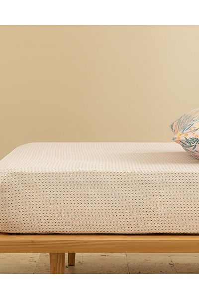 English Home Single Easy-Iron Elastic Sheet - Light Pink