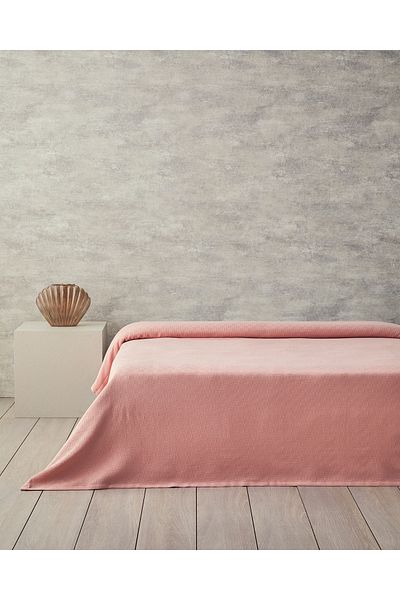 English Home بيكيه قطني مفرد 150x220 سم وردي
