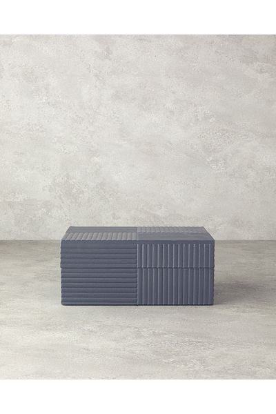 English Home Anthracite Talia Decorative Box