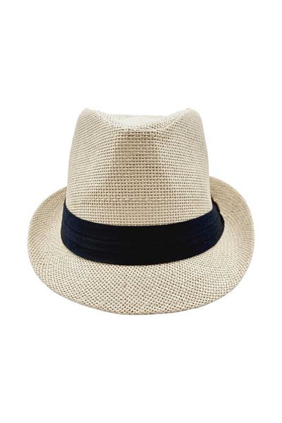 Mood Agenda Straw Jackson Unisex Summer Fedora Hat