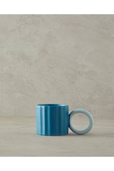 English Home New Ångelê Bone China Mug - Turquoise