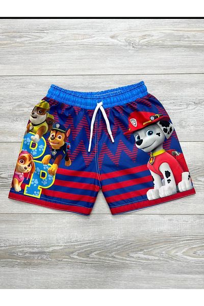 hira kids collection Σορτς μαγιό για αγόρια με στάμπα Paw Patrol