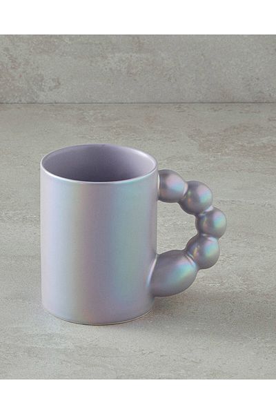 English Home New Bone China Mug - Lilac Balloons