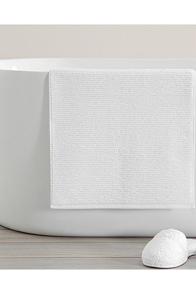 English Home White Rosita Microcotton Foot Towel