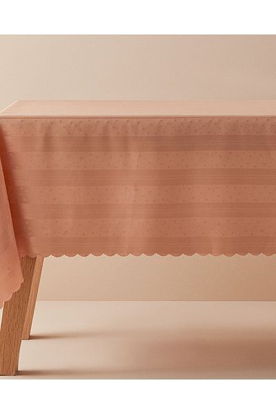 English Home 150x200 Cm Powder Mila Tablecloth