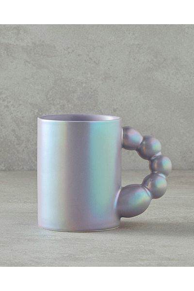 English Home New Bone China Mug - Lilac Balloons