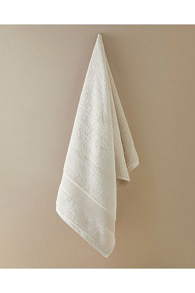 English Home Poffy Soft-Premium Beige Cotton Bath Towel
