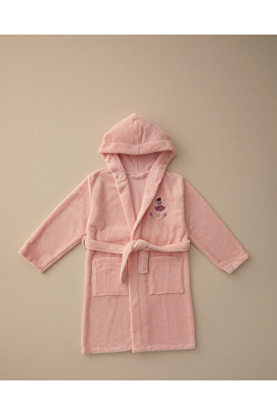 English Home Fairy Triga %100 Pamuklu Çocuk Bornoz Pudra