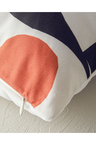 English Home Wendy Ecru-Tile Throw Pillow Cover