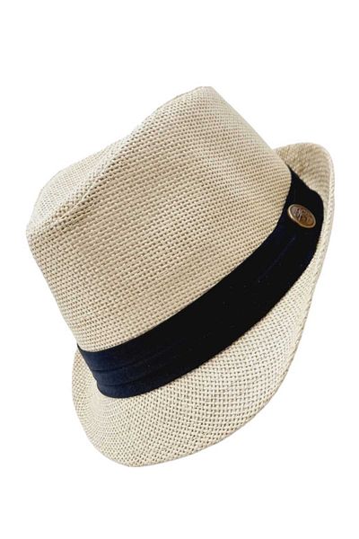 Mood Agenda Straw Jackson Unisex Summer Fedora Hat