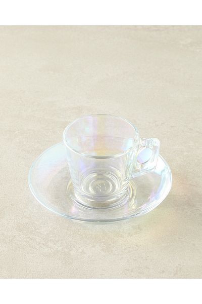 English Home Kyra Cam 4 Pieces Coffee Cup Set for 2 Colorful