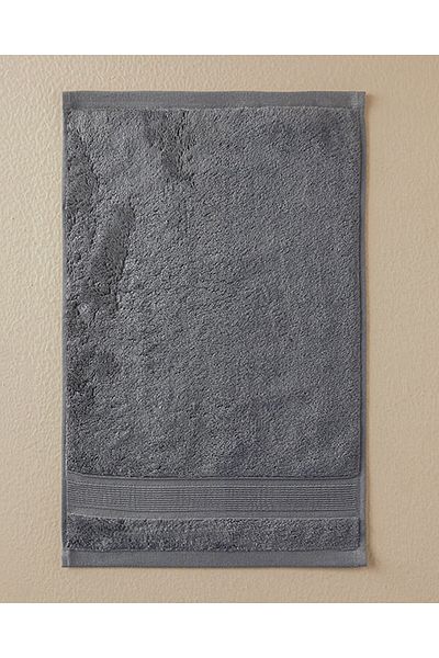 English Home Πετσέτα χεριών Poffy Soft-Premium βαμβακερή 30x45 cm Σκούρο Γκρι (29.03.2025)