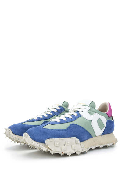 Barracuda Kadın Tekstil Deri Lacivert/Yeşil Sneakers & Spor Ayakkabı