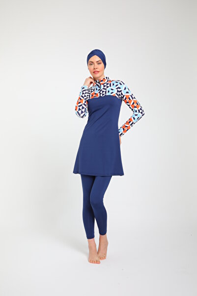 Chelly Hijab μαγιό - Πλήρως καλυμμένο και μισό φερμουάρ