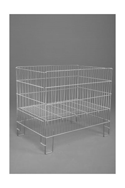 Generic Brand 53x53xh80 Πτυσσόμενο καλάθι παντοπωλείου - Καλάθι προβολής
