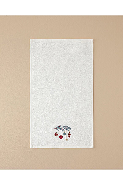 English Home جولي تشيرز منشفة يد قطنية مطرزة إكرو