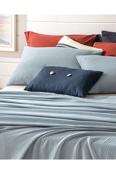English Home Blue Single Soft Touch Genesis Pike Set