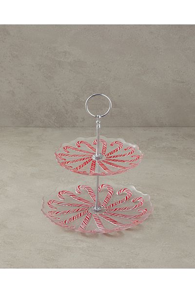 English Home Red Candy Cane - Glass Layer Service