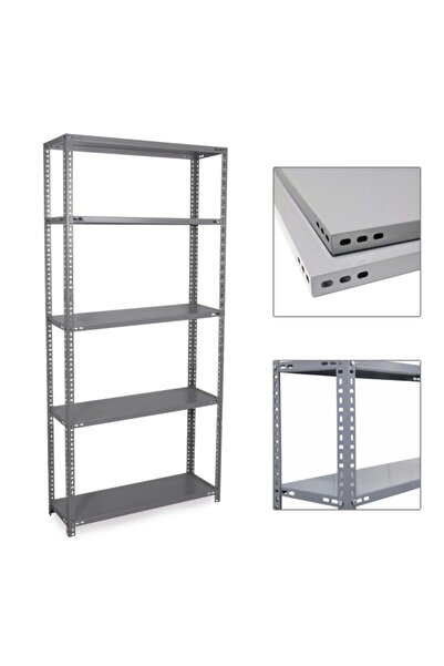 AYYILDIZ RAF 31x93 5 Katlı Çelik Raf & Depo Rafı & Arşiv Rafı & Ardiye Rafı