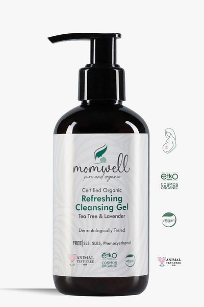 Momwell 200ml Organic Face Wash Gel