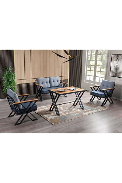 Onurdesign Yıldız Balkon Bahçe Çay Seti Takımı