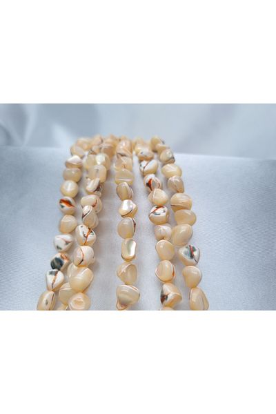 Yüksel Boncuk Colorful Mother of Pearl Stone - Natural Stone String