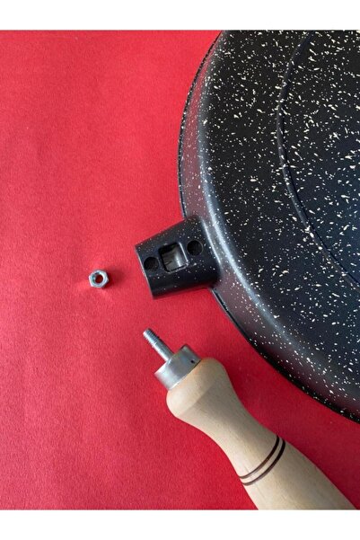 CANSUYU Döküm Izgara Tavası (31 CM ÇAPINDA)