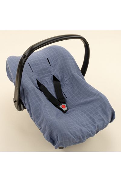 Yunikobaby Indigo Muslin Muslin Stroller - Sheet or Cover