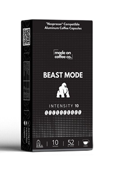 Mode On Coffee Co. بيست مود نسبرسو كبسولة ألومنيوم قهوة - 10 عبوات