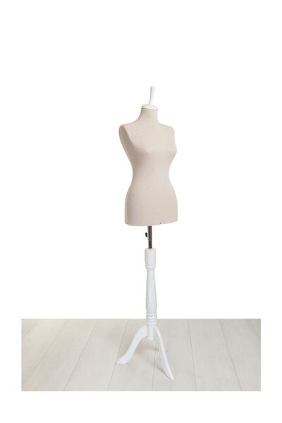 TERZİ DÜKKANI AHŞAP AYAKLI BAYAN PROVA MANKENİ ,VİTRİN MANKENİ