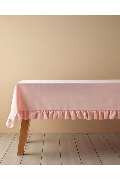 English Home Pink Flor Pura Polyester Tablecloth
