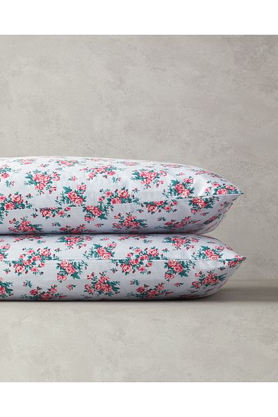 English Home Set de fete de pernă Rose Harmony Blue din 2 piese