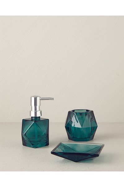 English Home Σετ μπάνιου Hailey Glass σε χρώμα μέντας