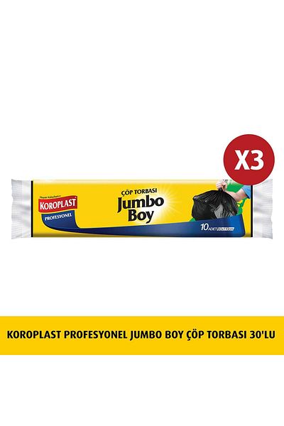 Koroplast Professional Jumbo Size Garbage Bag - 10 x 3 Pieces