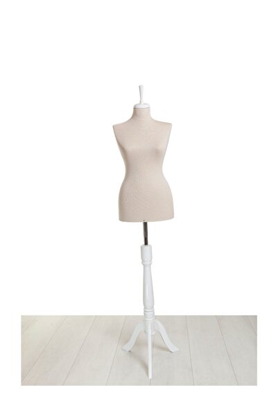 TERZİ DÜKKANI AHŞAP AYAKLI BAYAN PROVA MANKENİ ,VİTRİN MANKENİ