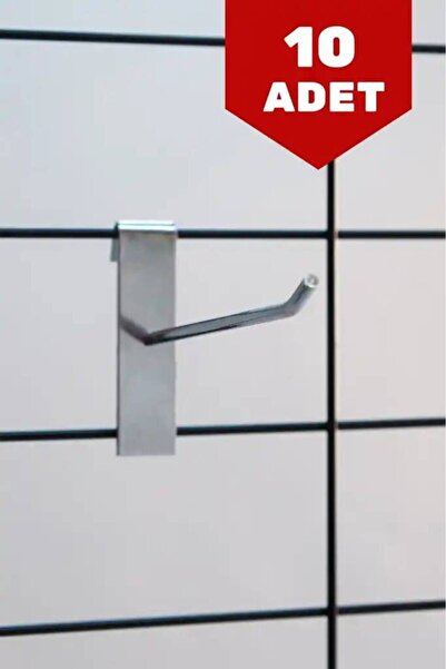 RAFAX Tel Pano Kancası 10 Adet 10 Cm Tel Ve Stand Kancası